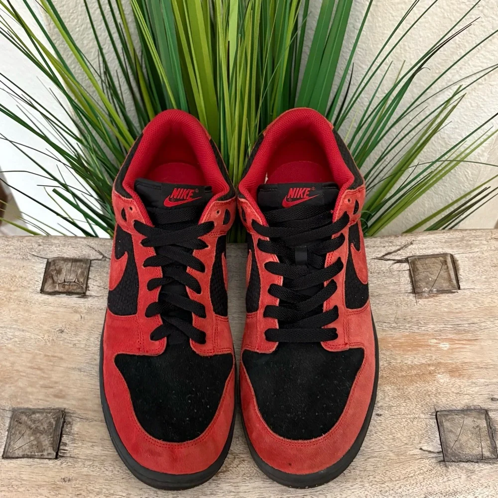 Nike Dunk Low CL Black And  Red Sneakers